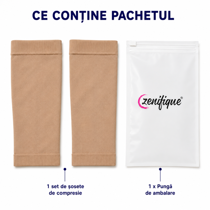 Conținut pachet șosete compresive Zenifique